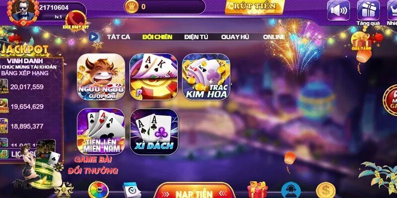 Game bài đổi thưởng là lựa chọn hoàn hảo tại 68gamebai